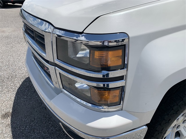 2015 White Diamond Tricoat Chevrolet Silverado 1500 LT 4X4 Truck