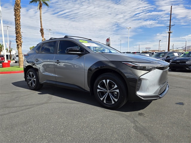 Certified 2024 Toyota bZ4X XLE with VIN JTMABACA6RA083420 for sale in Las Vegas, NV