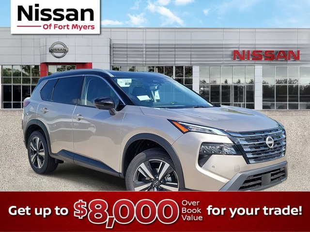 2025 Champagne Silver Metallic Nissan Rogue SL SUV