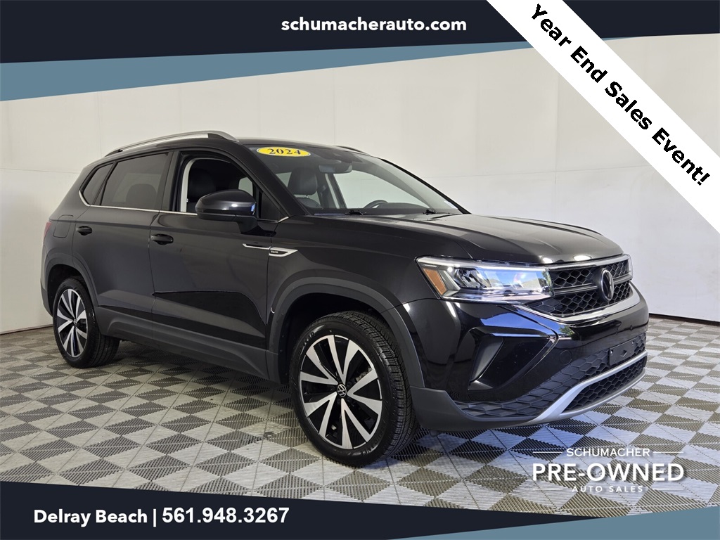 used 2024 Volkswagen Taos car, priced at $18,888