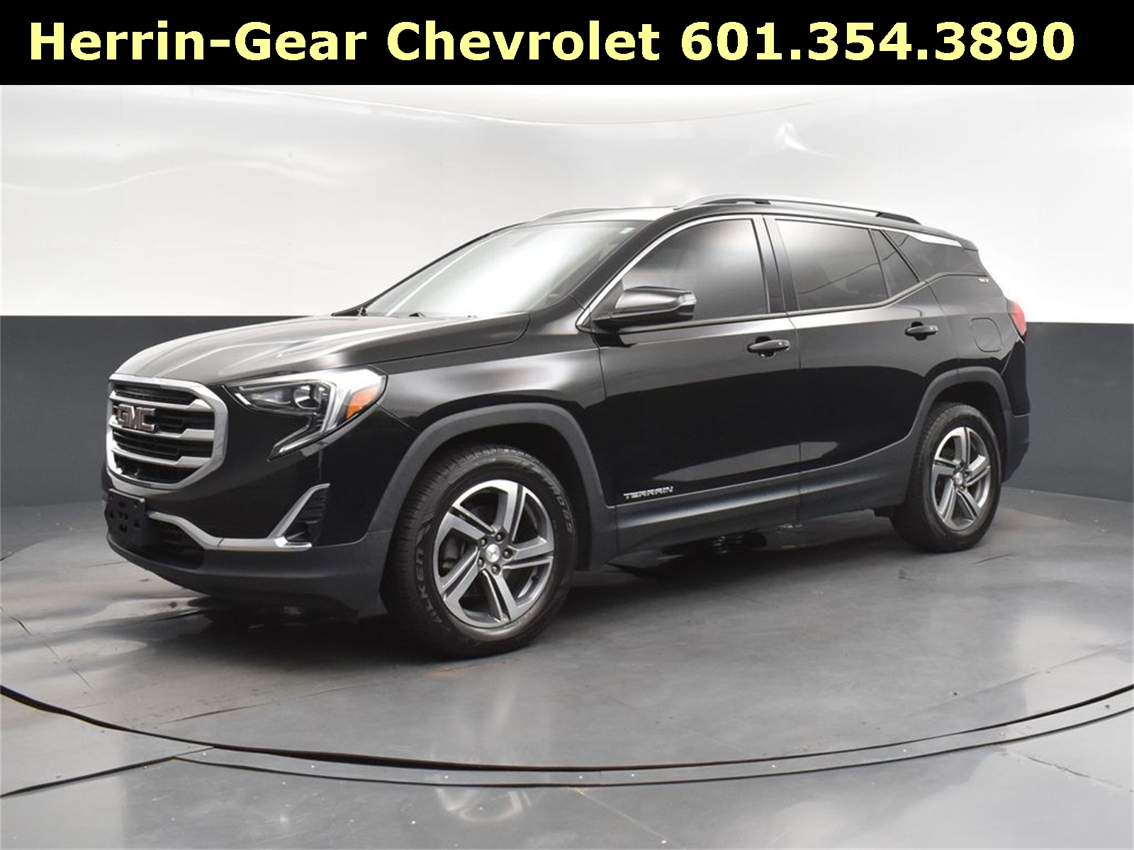 2019 Ebony Twilight Metallic GMC Terrain SLT AWD SUV
