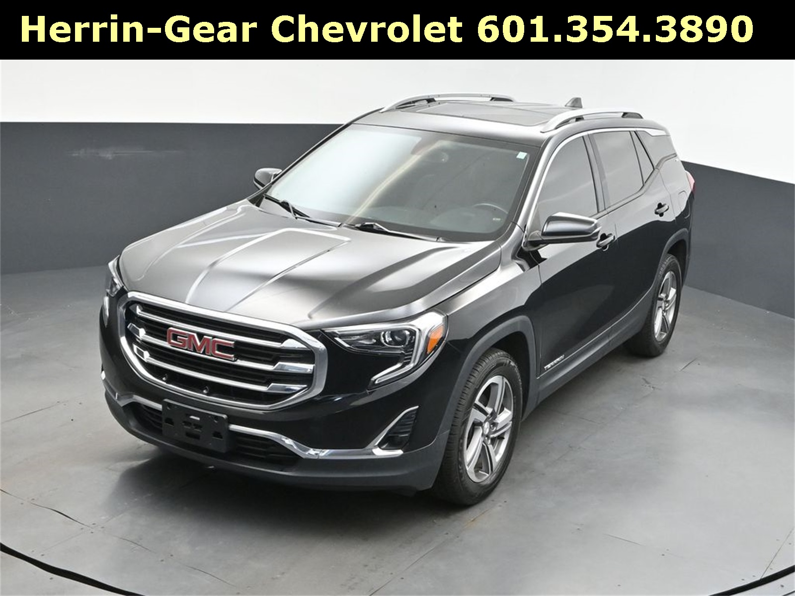 2019 Ebony Twilight Metallic GMC Terrain SLT AWD SUV