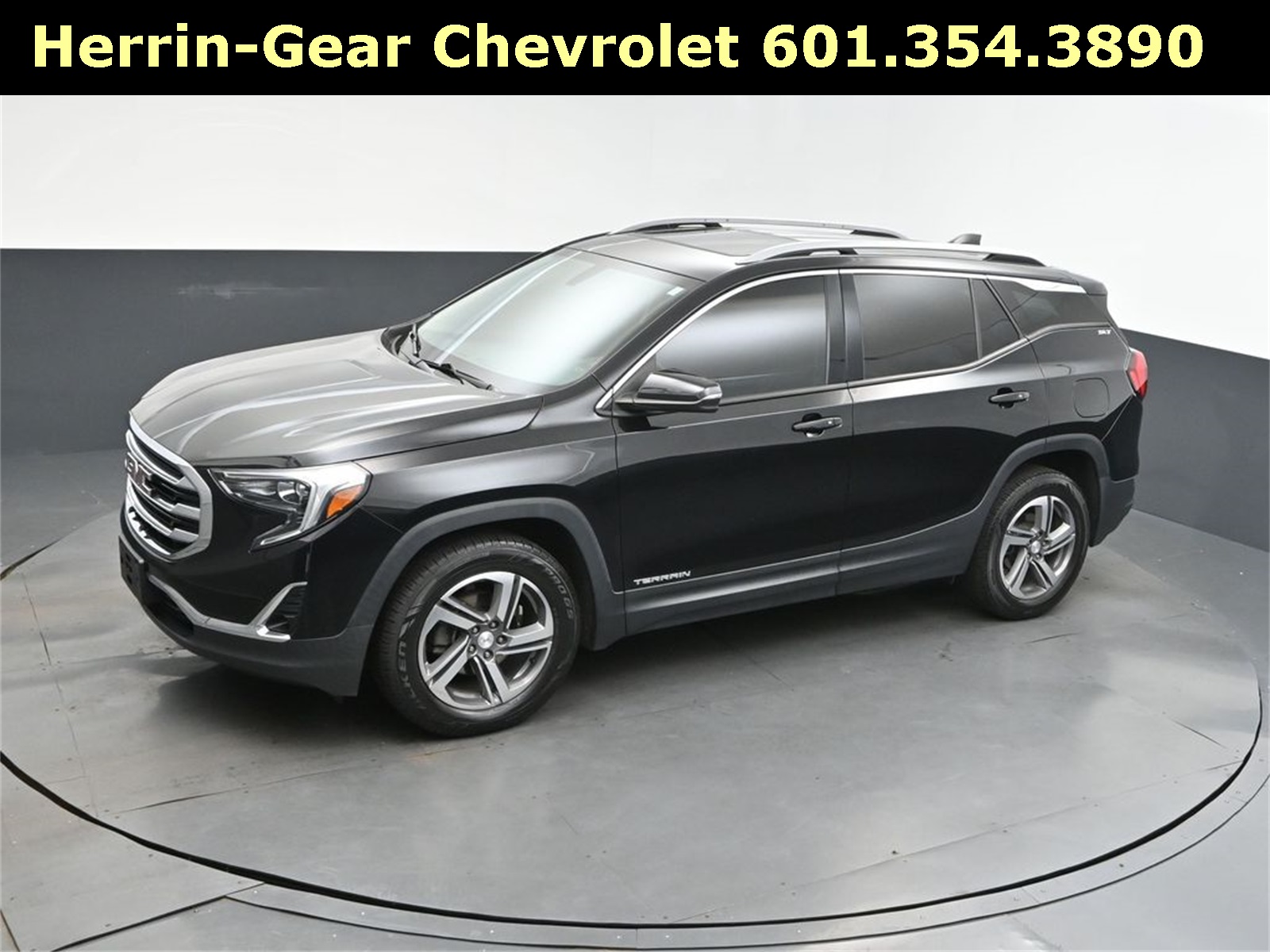 2019 Ebony Twilight Metallic GMC Terrain SLT AWD SUV