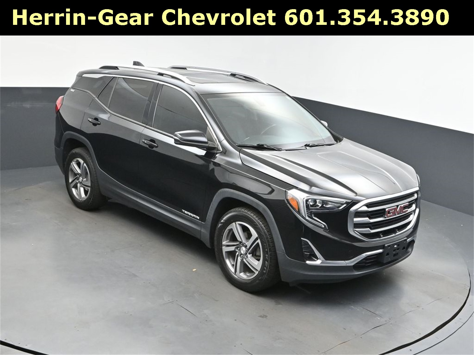 2019 Ebony Twilight Metallic GMC Terrain SLT AWD SUV