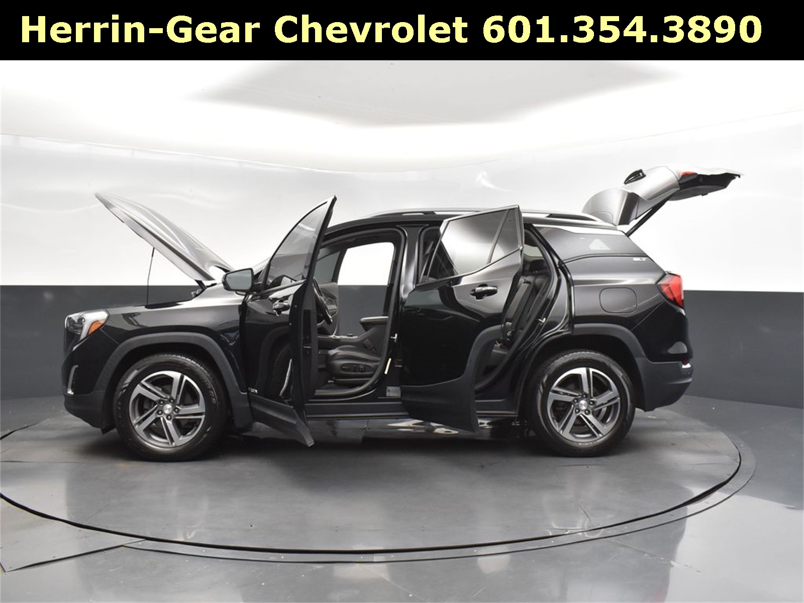 2019 Ebony Twilight Metallic GMC Terrain SLT AWD SUV