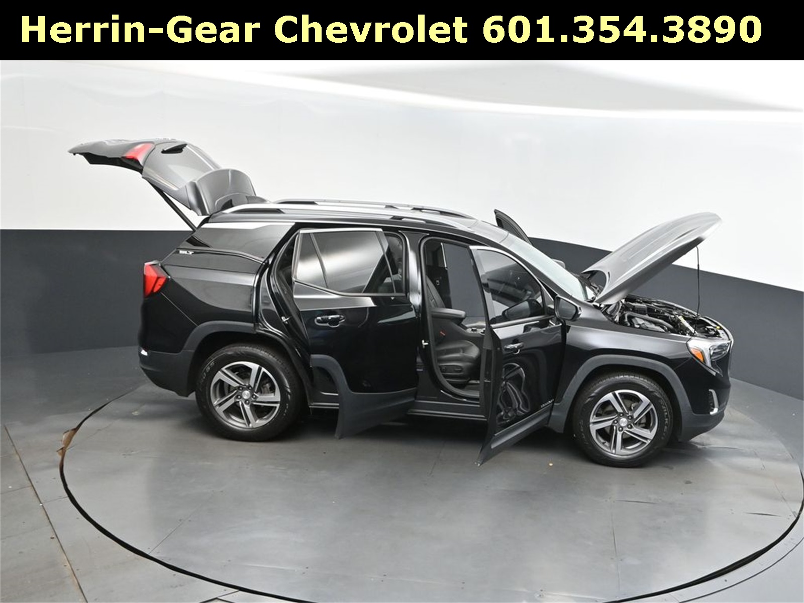 2019 Ebony Twilight Metallic GMC Terrain SLT AWD SUV