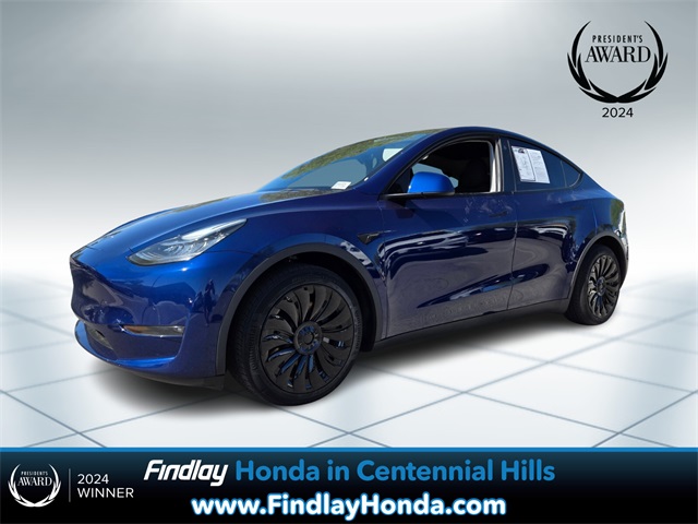 Used 2022 Tesla Model Y Long Range with VIN 7SAYGAEE0NF338955 for sale in Henderson, NV