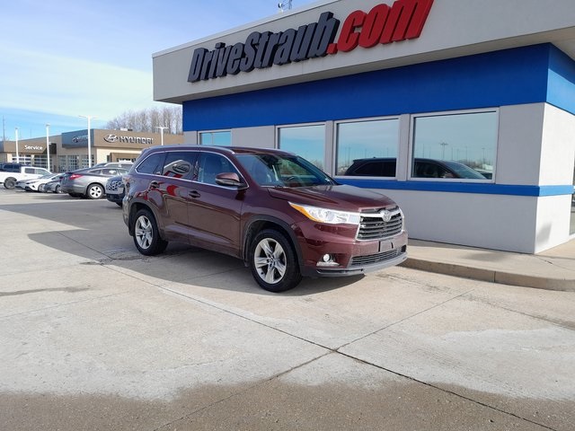 Used 2016 Toyota Highlander Limited with VIN 5TDDKRFH2GS348547 for sale in Triadelphia, WV