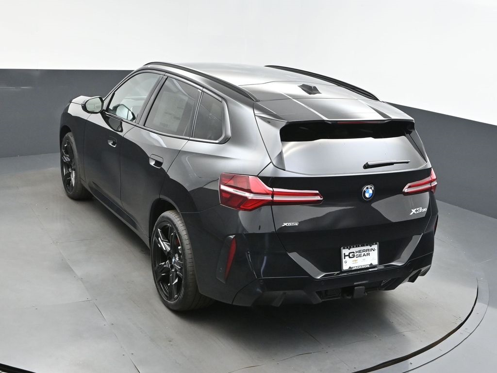 2025 Black Sapphire Metallic BMW X3 30 xDrive AWD SUV