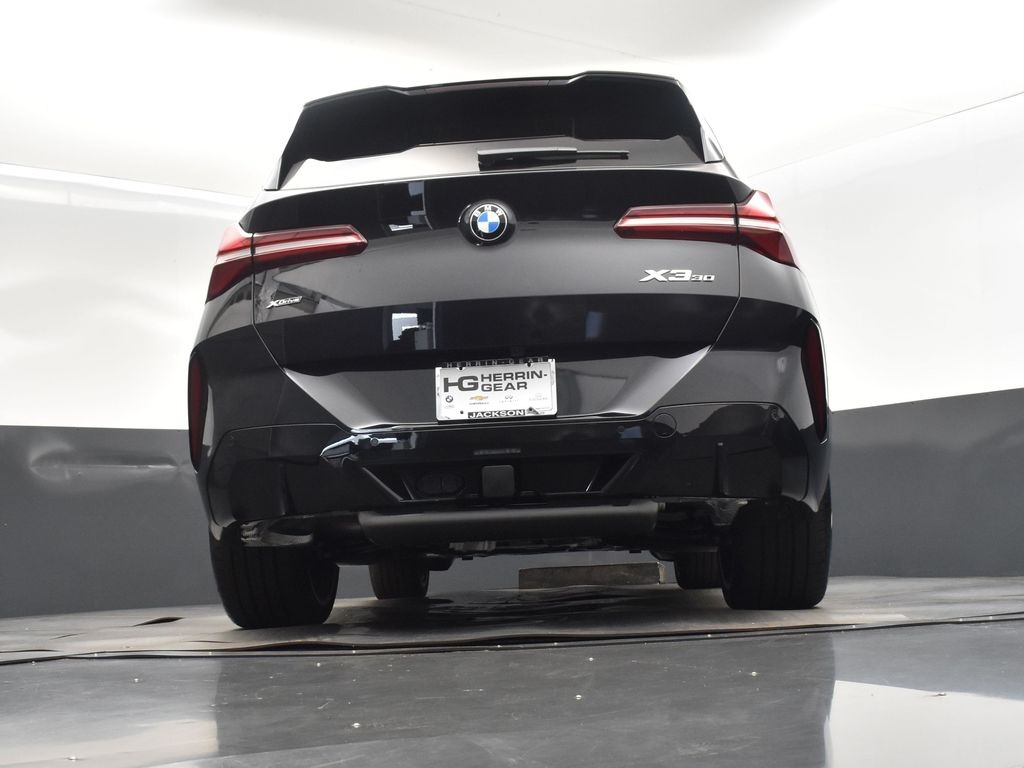 2025 Black Sapphire Metallic BMW X3 30 xDrive AWD SUV