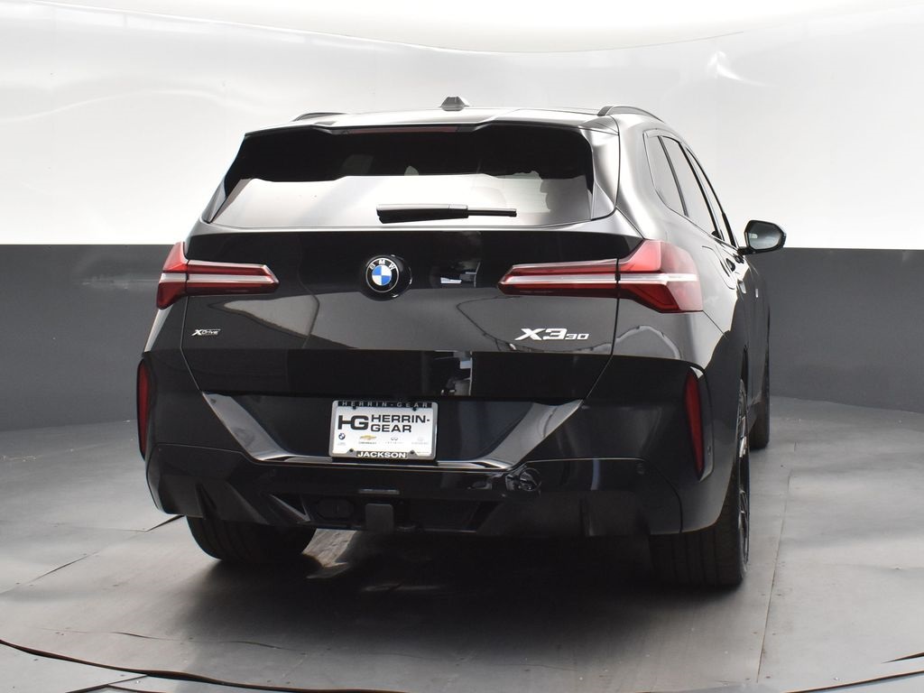 2025 Black Sapphire Metallic BMW X3 30 xDrive AWD SUV