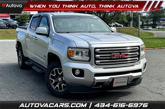 2015 Quicksilver Metallic GMC Canyon SLE1 4X4 Truck