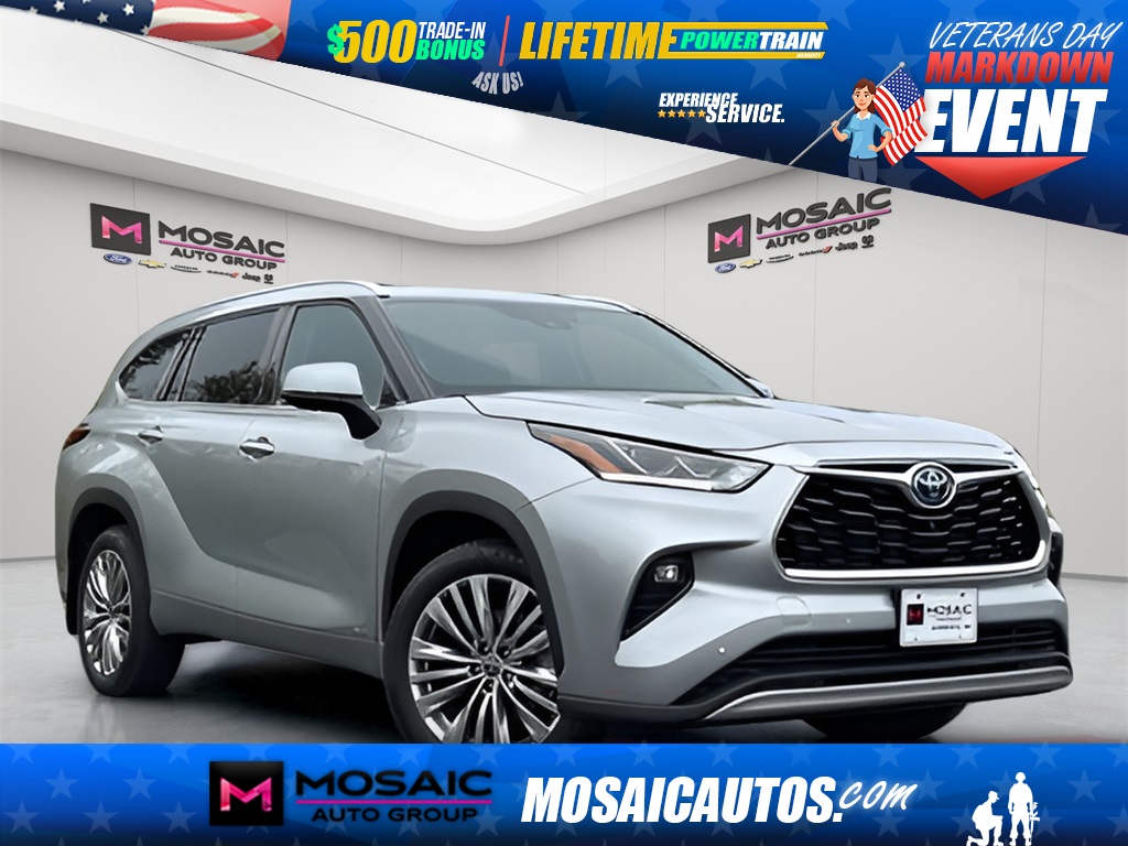 Used 2023 Toyota Highlander Hybrid Platinum SUVs