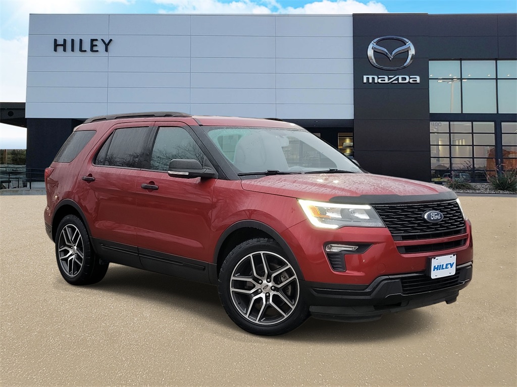 used 2018 Ford Explorer car, priced at $20,500