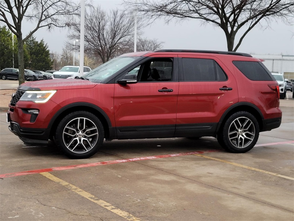 used 2018 Ford Explorer car, priced at $20,500
