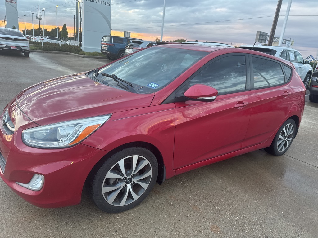 Used 2015 Hyundai Accent Sport with VIN KMHCU5AE1FU229583 for sale in Katy, TX