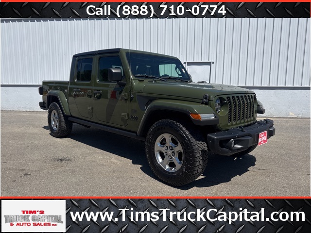 2021 Sarge Green Clearcoat Jeep Gladiator Sport 4X4 Truck