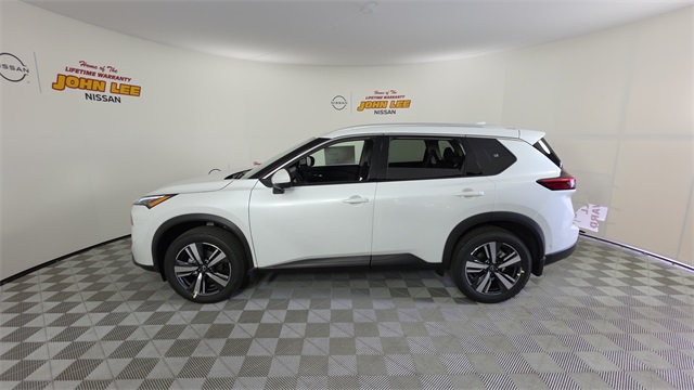 2025 Everest White Pearl Nissan Rogue SL FWD SUV