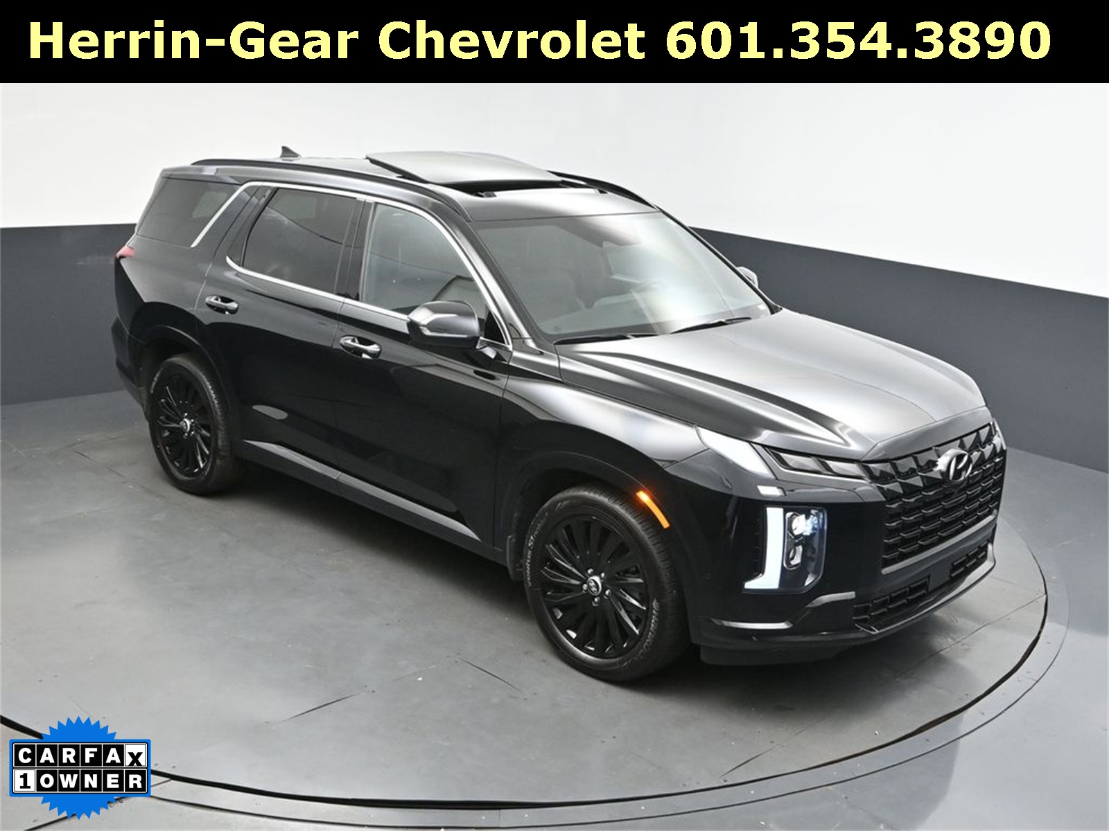 2025 Abyss Black Pearl Hyundai Palisade Calligraphy Night Edition SUV
