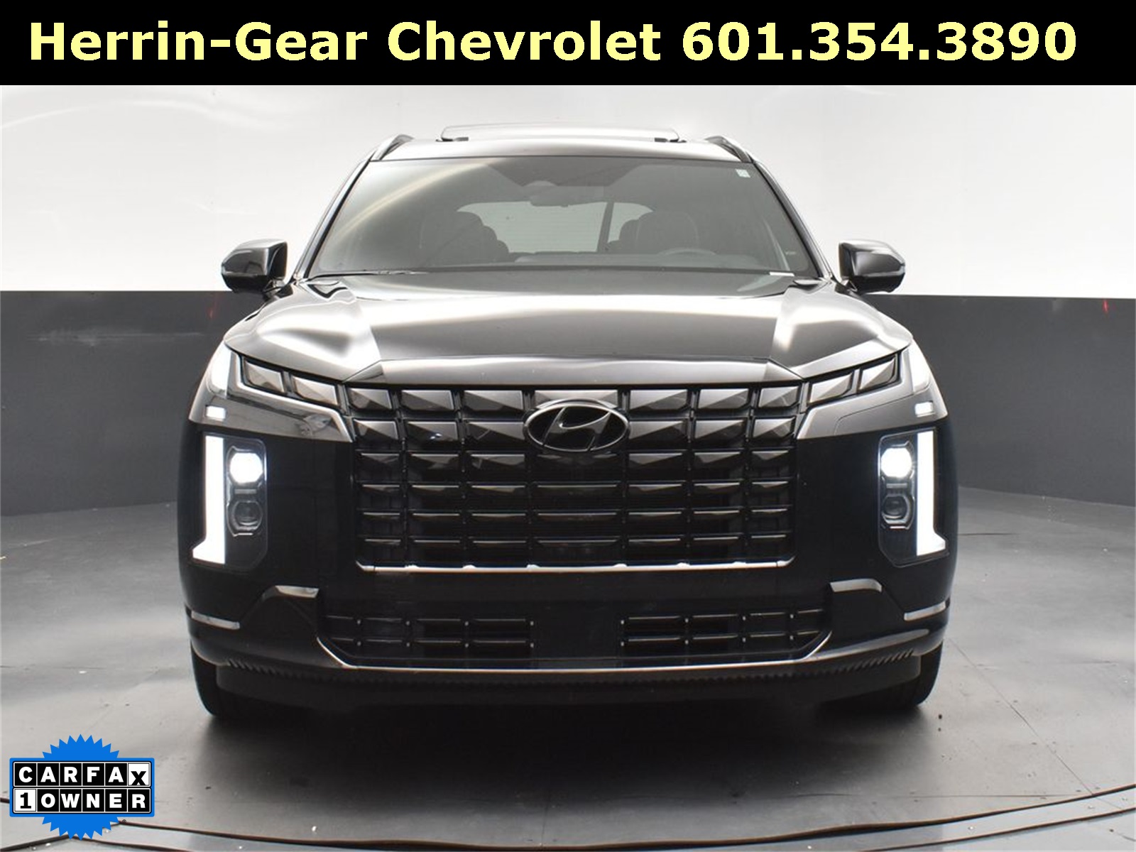 2025 Abyss Black Pearl Hyundai Palisade Calligraphy Night Edition AWD SUV