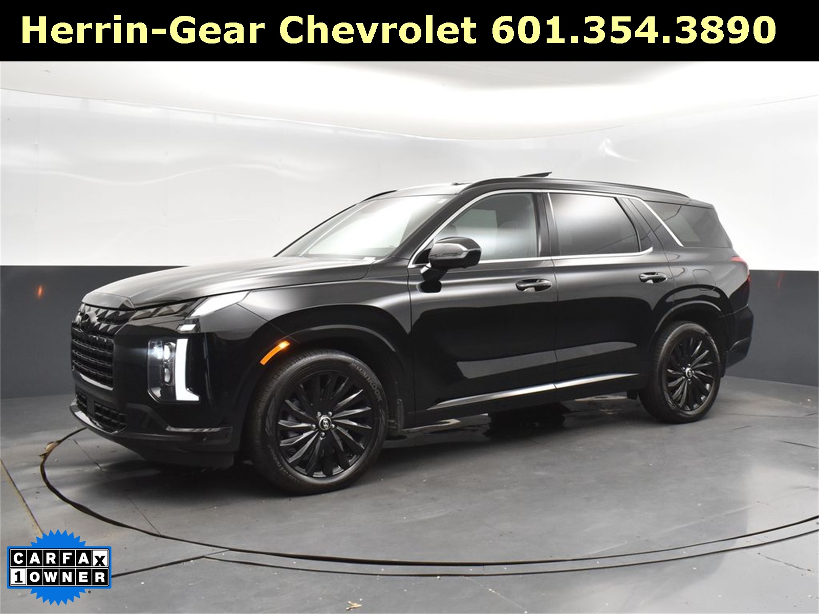 2025 Abyss Black Pearl Hyundai Palisade Calligraphy Night Edition AWD SUV