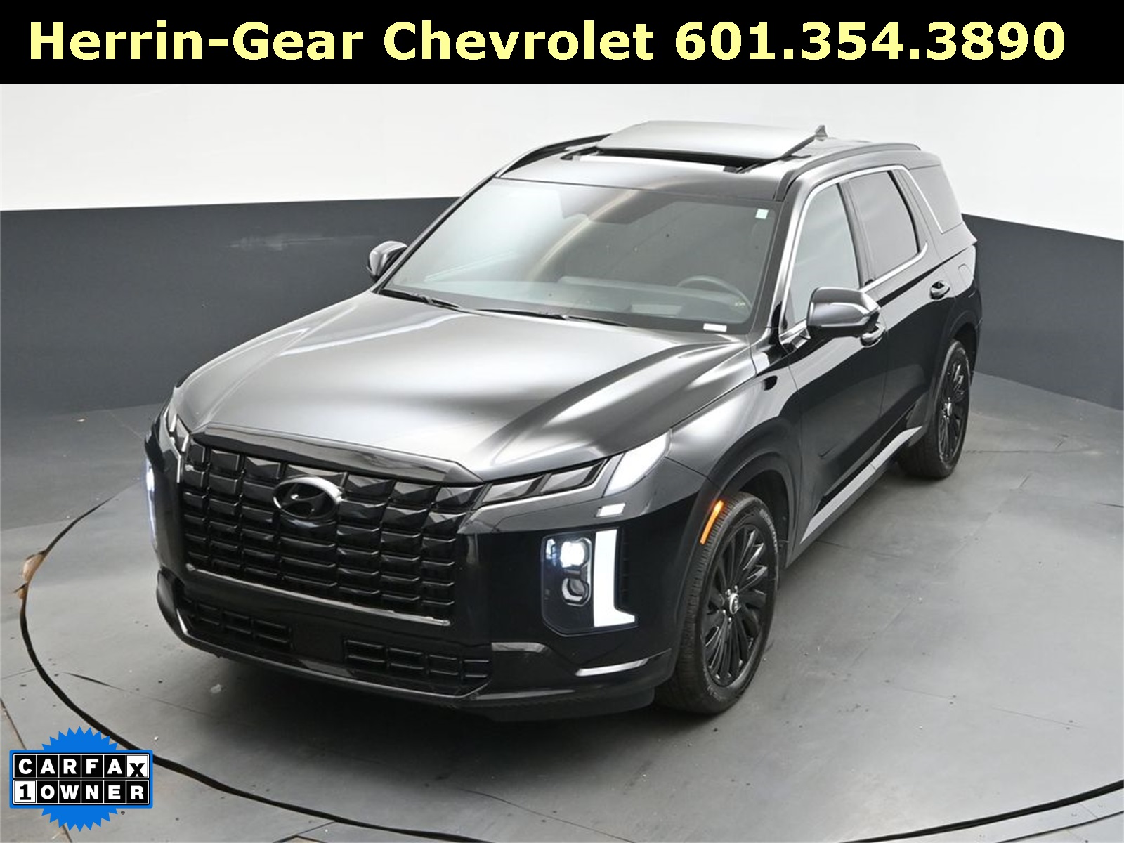 2025 Abyss Black Pearl Hyundai Palisade Calligraphy Night Edition AWD SUV