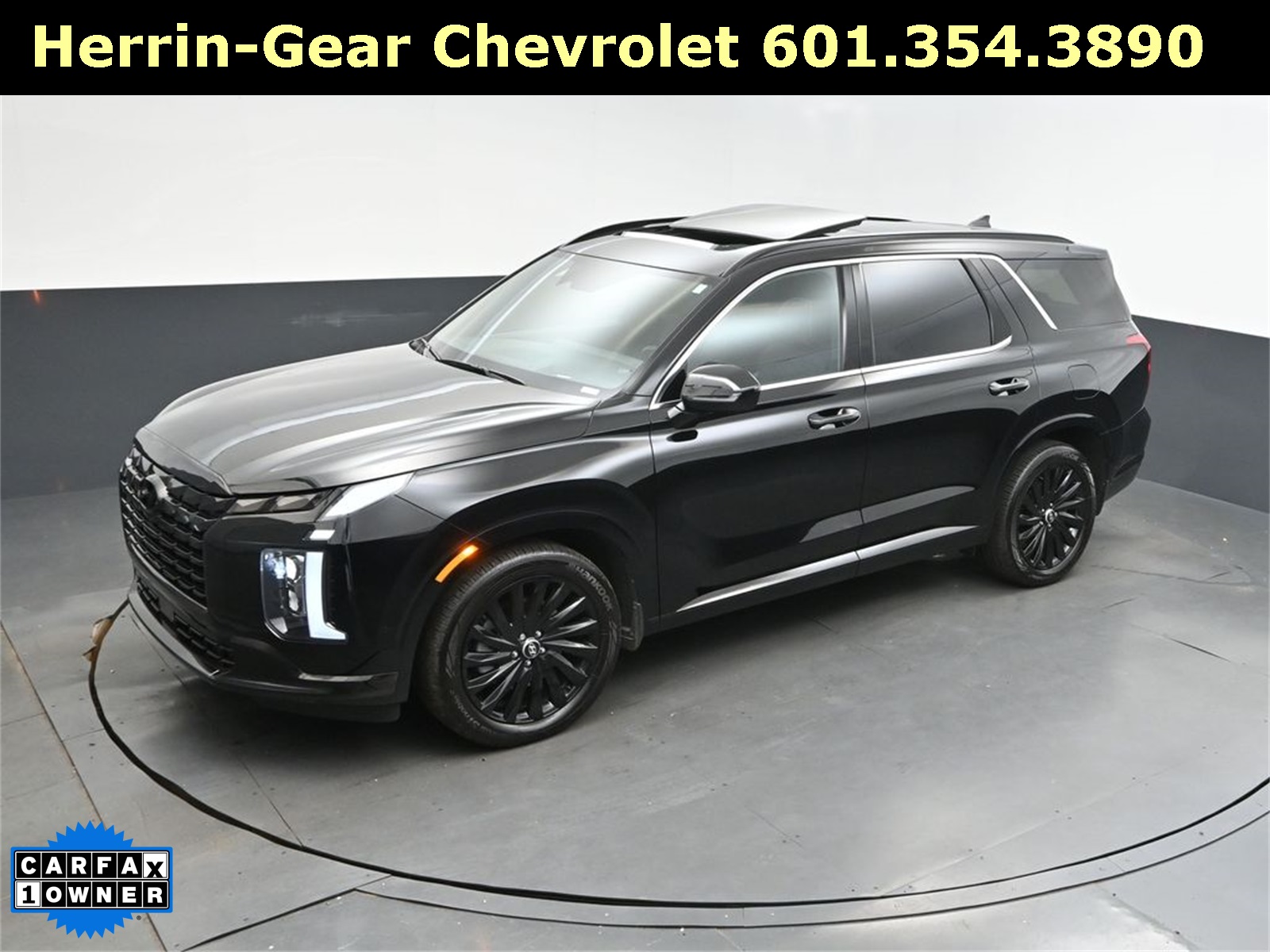 2025 Abyss Black Pearl Hyundai Palisade Calligraphy Night Edition AWD SUV
