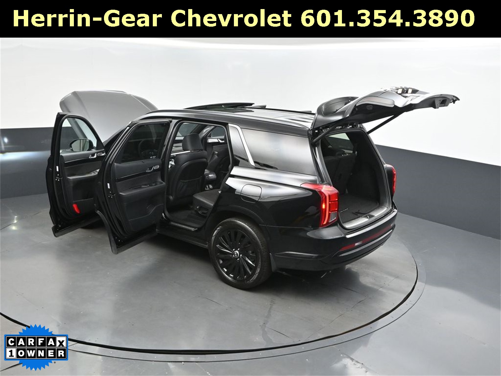 2025 Abyss Black Pearl Hyundai Palisade Calligraphy Night Edition AWD SUV