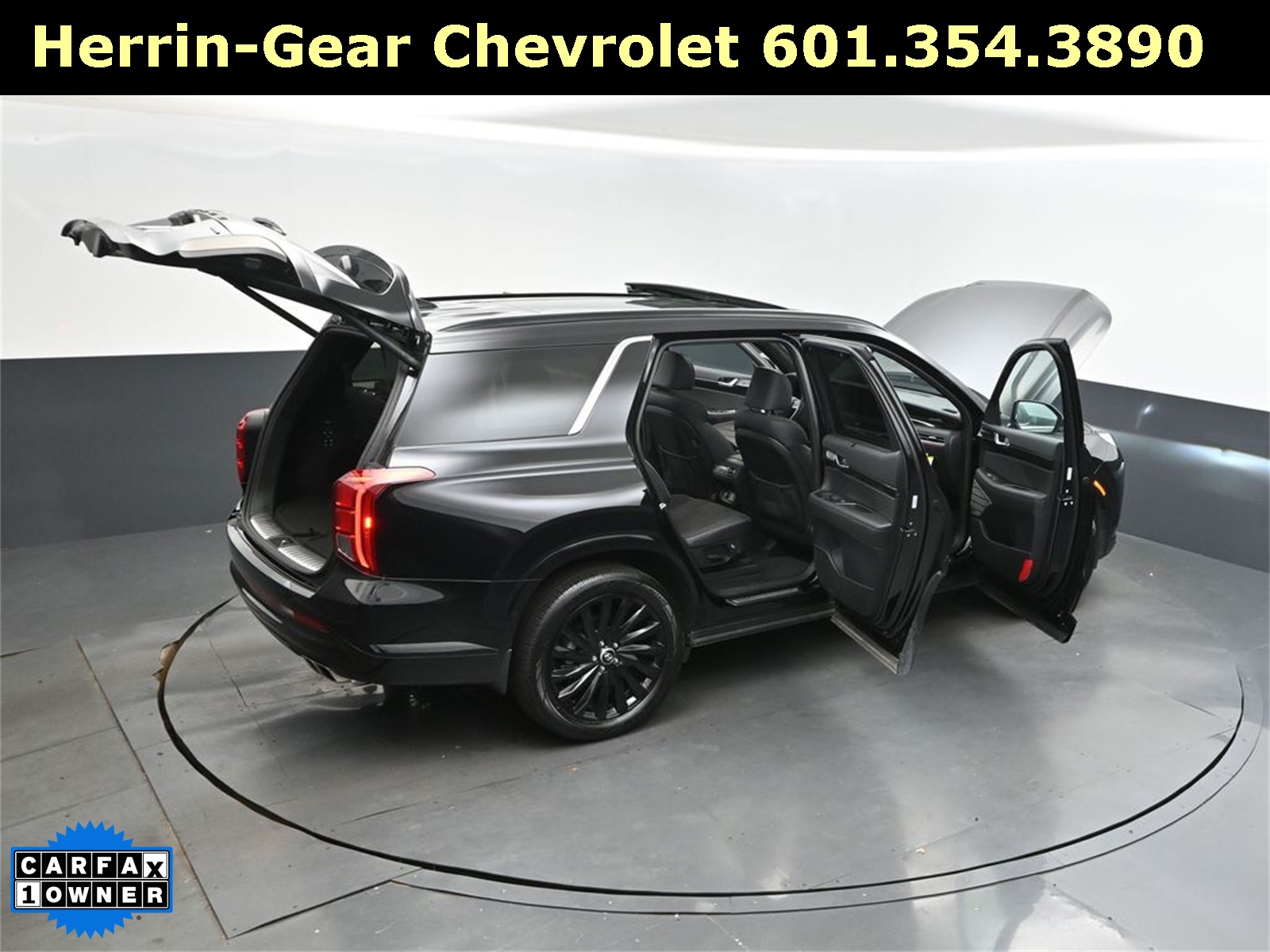 2025 Abyss Black Pearl Hyundai Palisade Calligraphy Night Edition AWD SUV