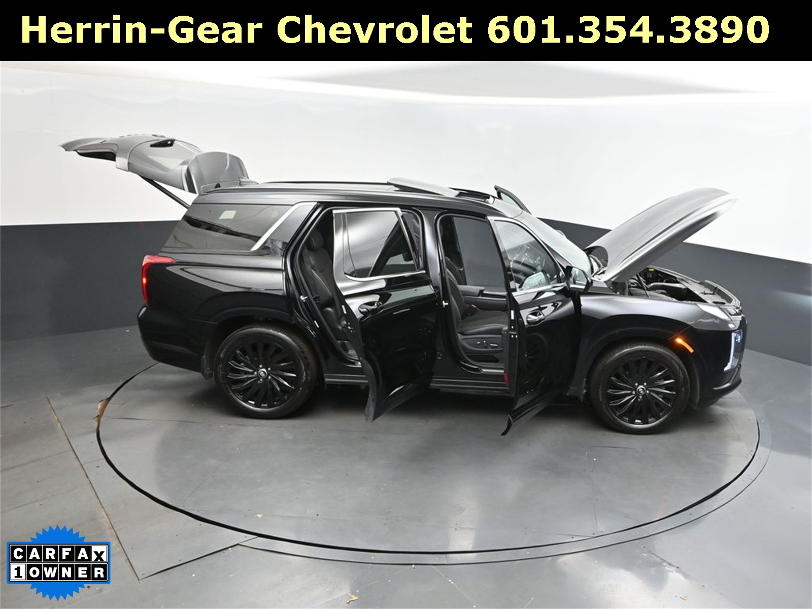 2025 Abyss Black Pearl Hyundai Palisade Calligraphy Night Edition AWD SUV