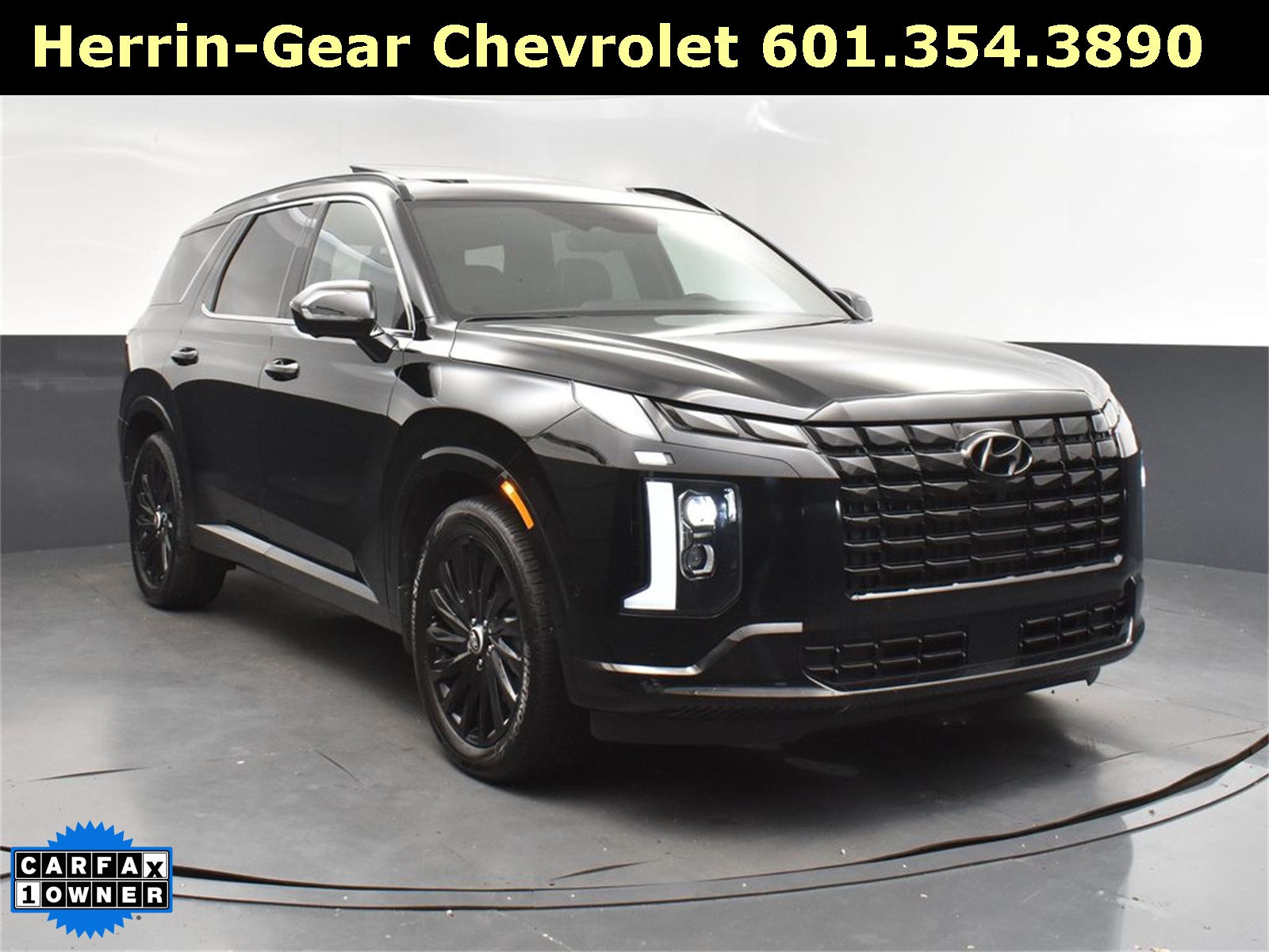 2025 Abyss Black Pearl Hyundai Palisade Calligraphy Night Edition AWD SUV
