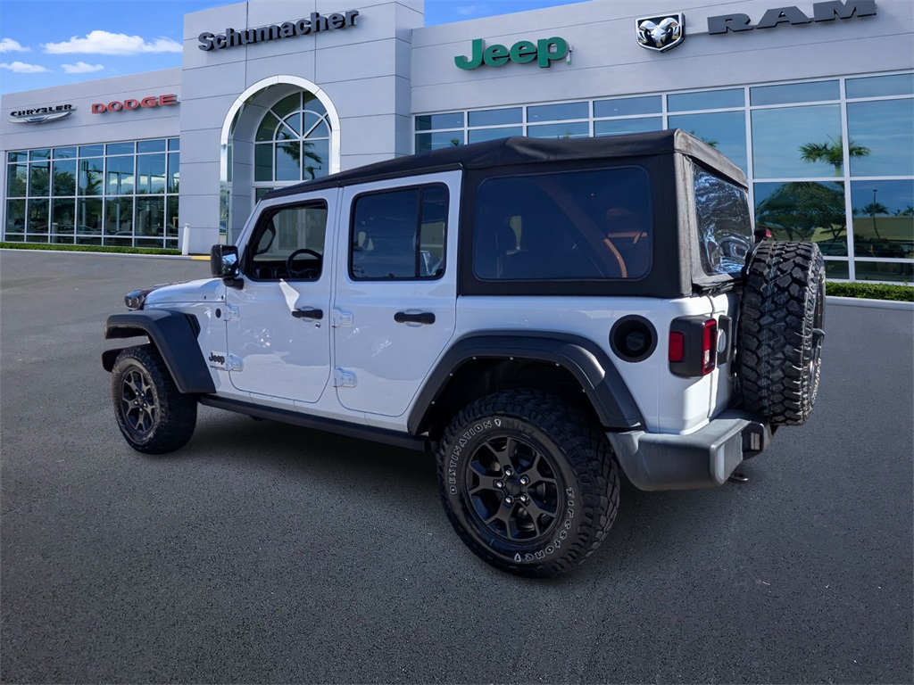 used 2021 Jeep Wrangler car, priced at $25,988