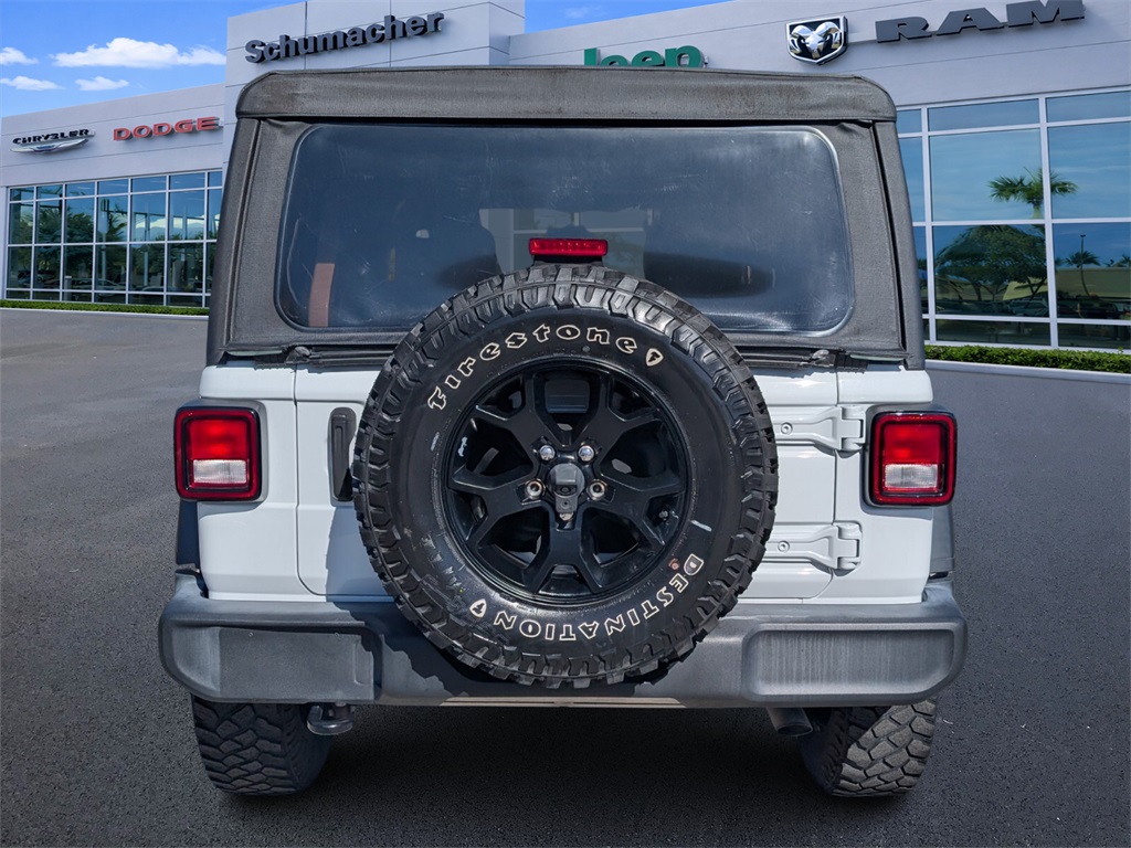 used 2021 Jeep Wrangler car, priced at $25,988