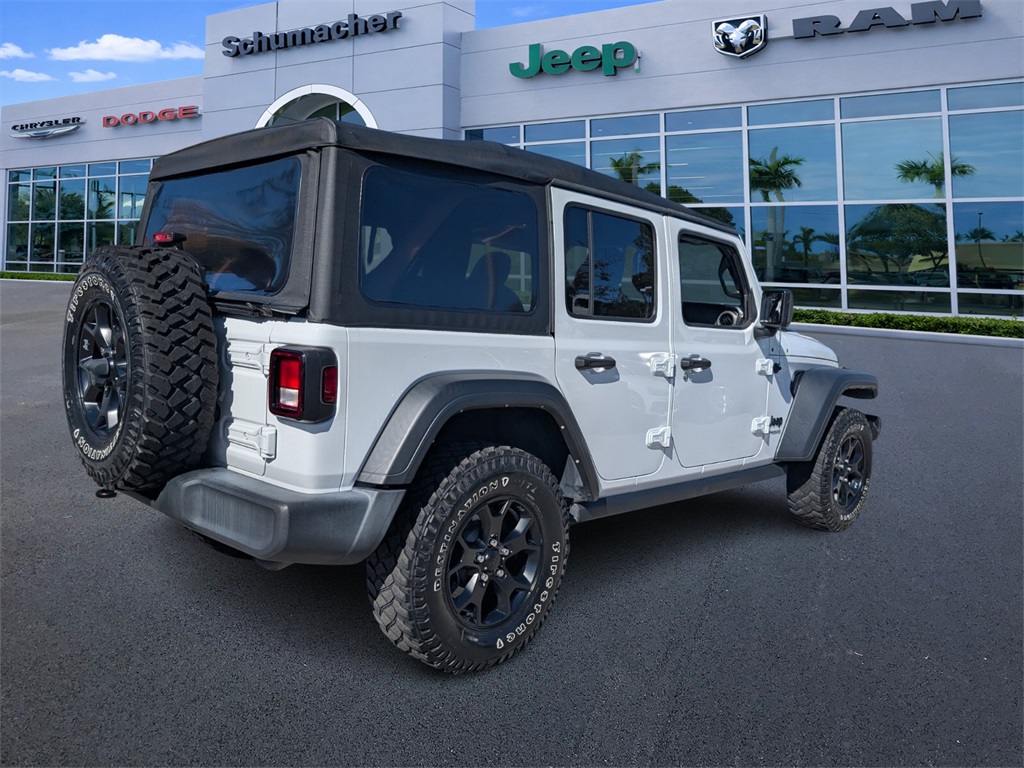 used 2021 Jeep Wrangler car, priced at $25,988