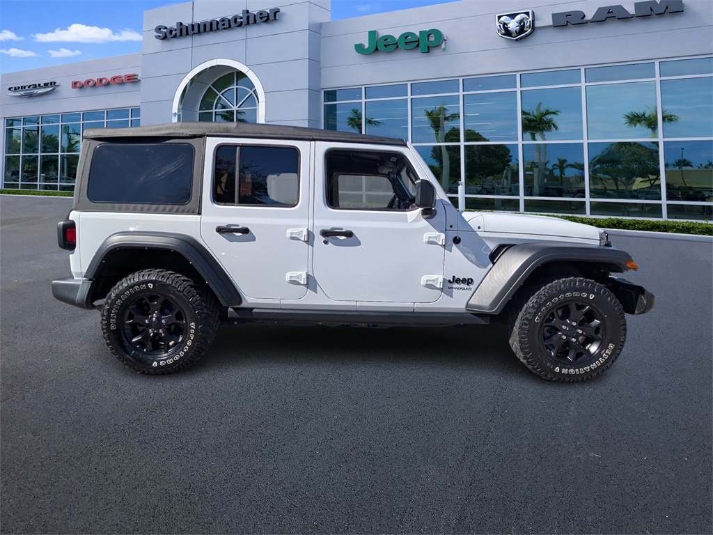 used 2021 Jeep Wrangler car, priced at $25,988