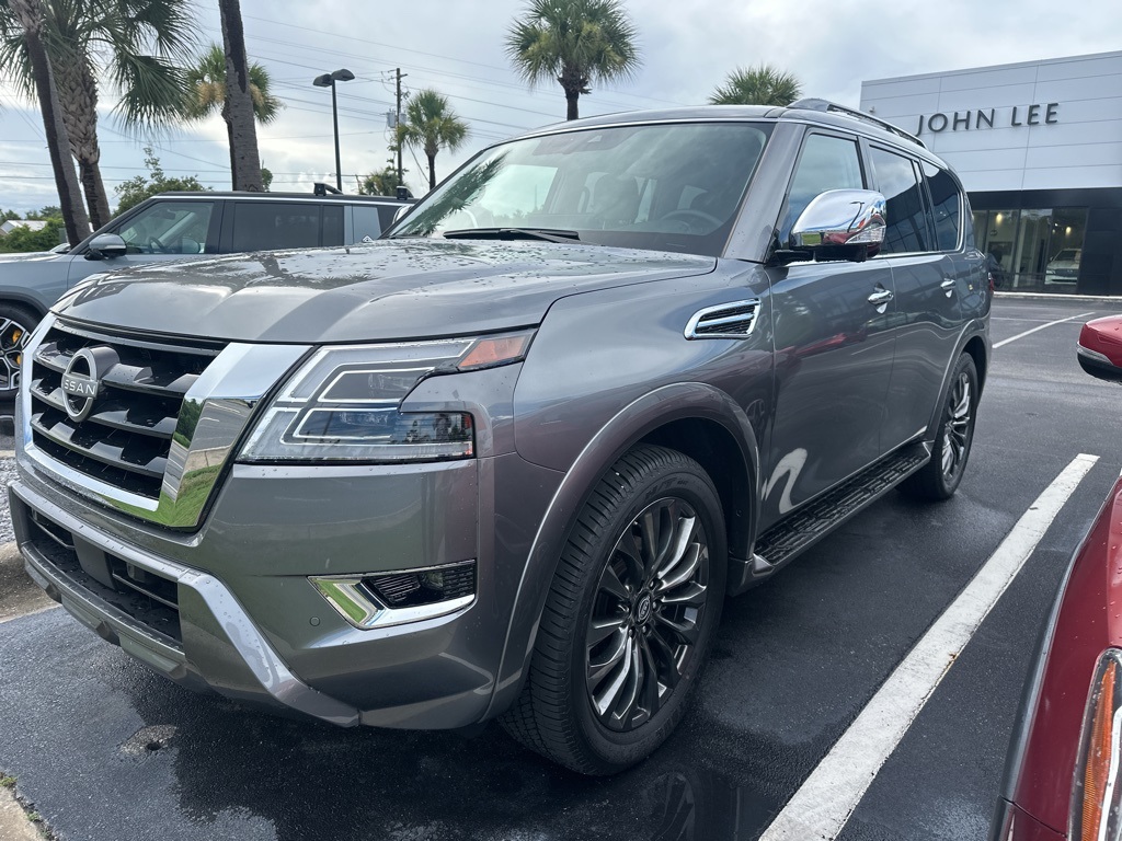 2024 Gun Metallic Nissan Armada Platinum SUV