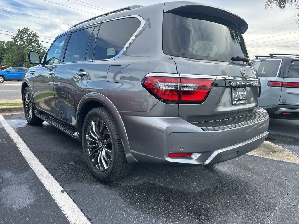 2024 Gun Metallic Nissan Armada Platinum RWD SUV