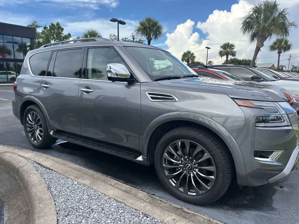 2024 Gun Metallic Nissan Armada Platinum RWD SUV
