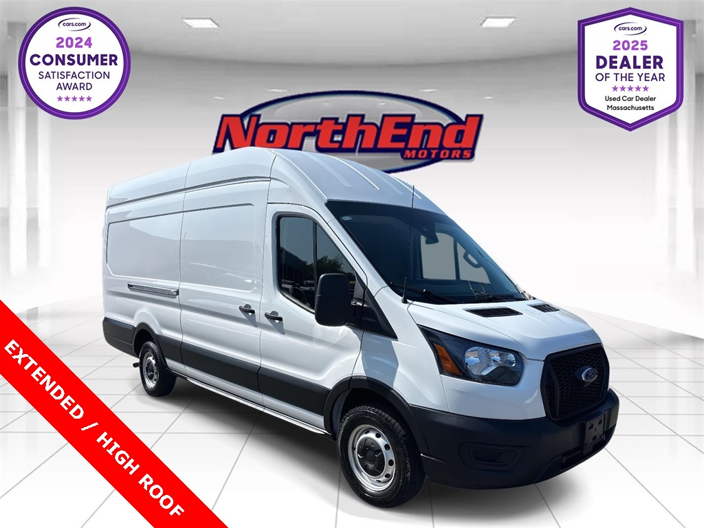 2023 Oxford White Ford Transit Cargo Van Base Van