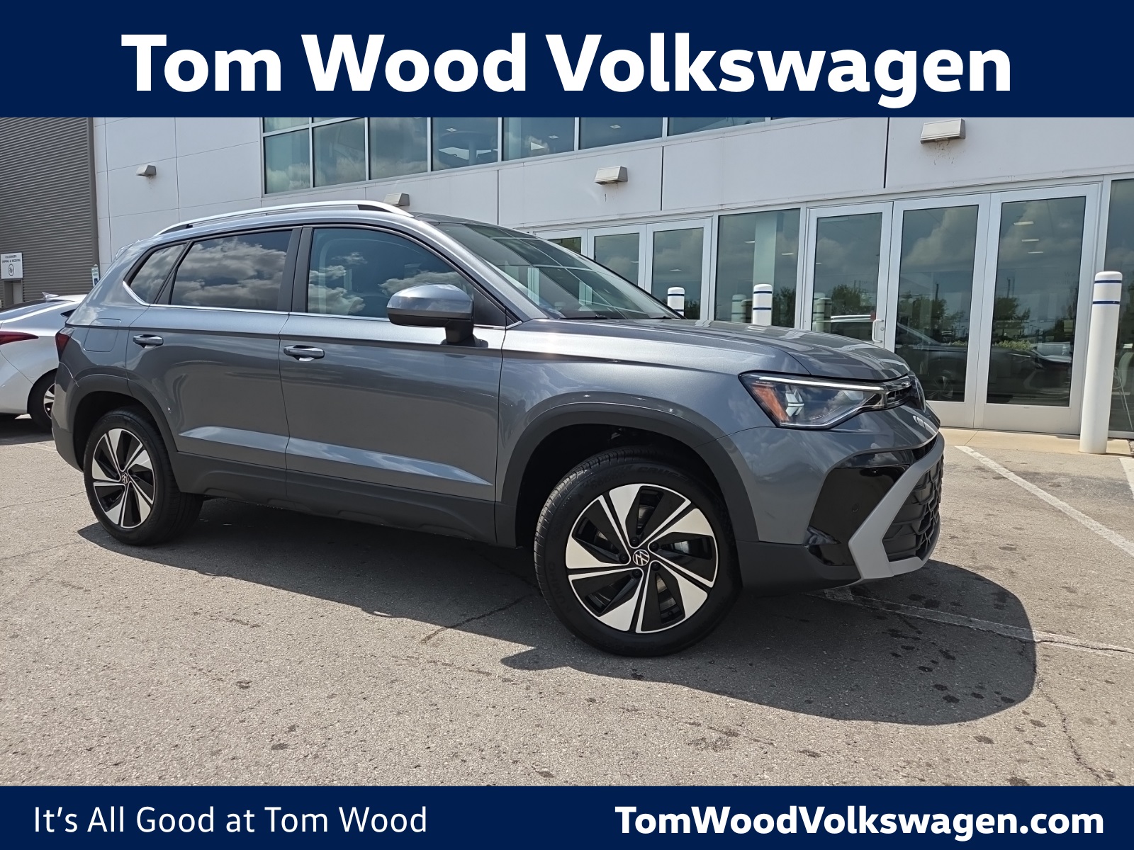 new 2025 Volkswagen Taos car, priced at $28,000