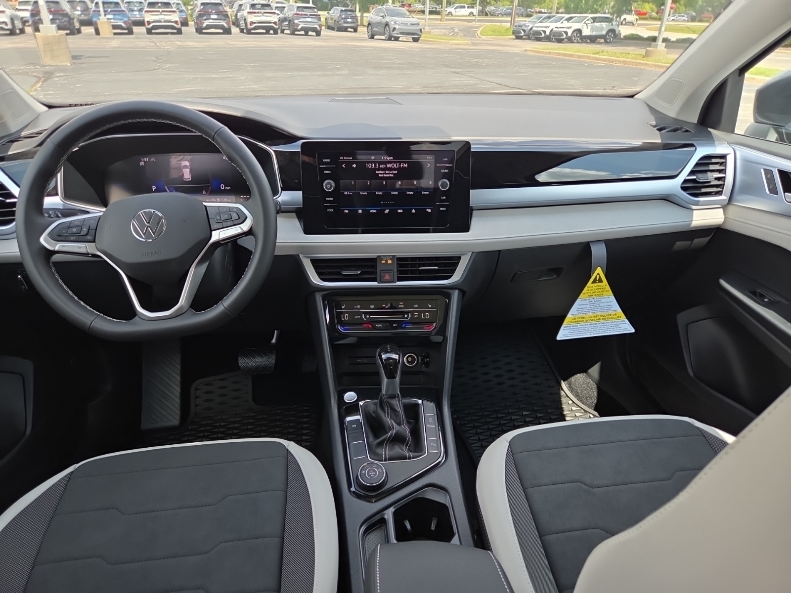 new 2025 Volkswagen Taos car, priced at $27,000