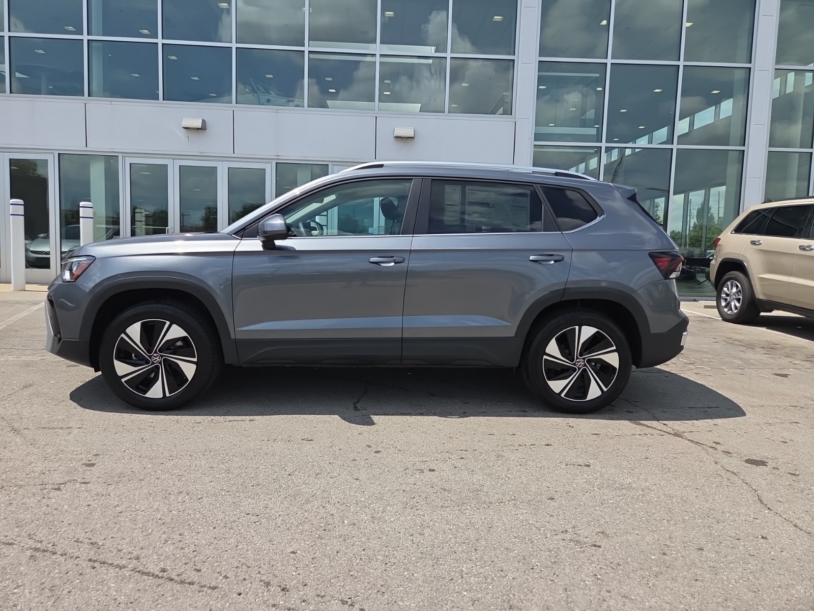 new 2025 Volkswagen Taos car, priced at $27,000