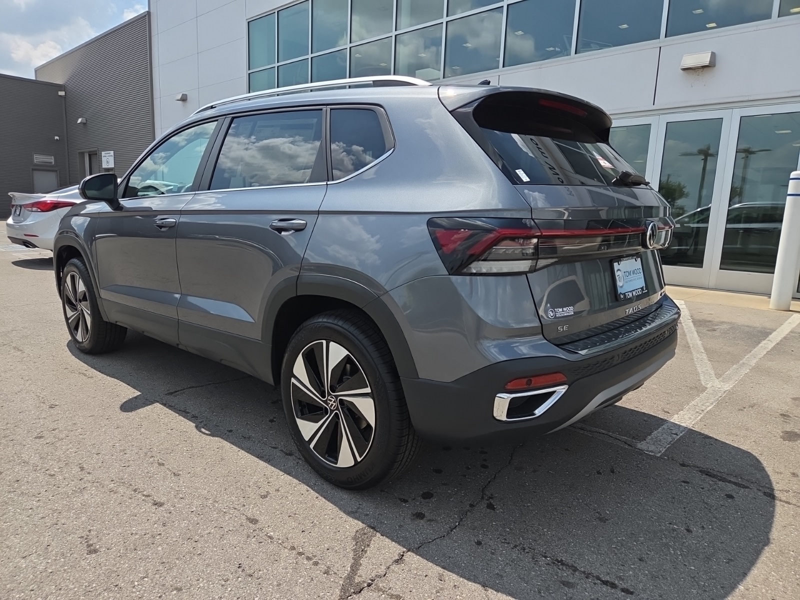 new 2025 Volkswagen Taos car, priced at $27,000