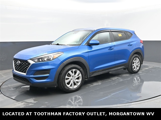 2019 Aqua Blue Hyundai Tucson Value FWD SUV