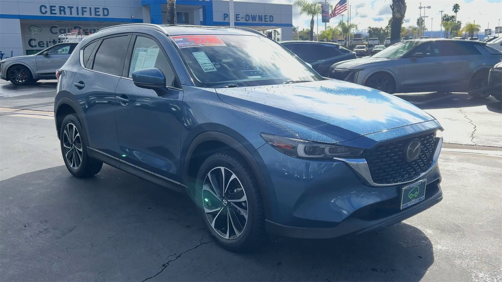 used 2022 Mazda CX-5 car, priced at $24,991