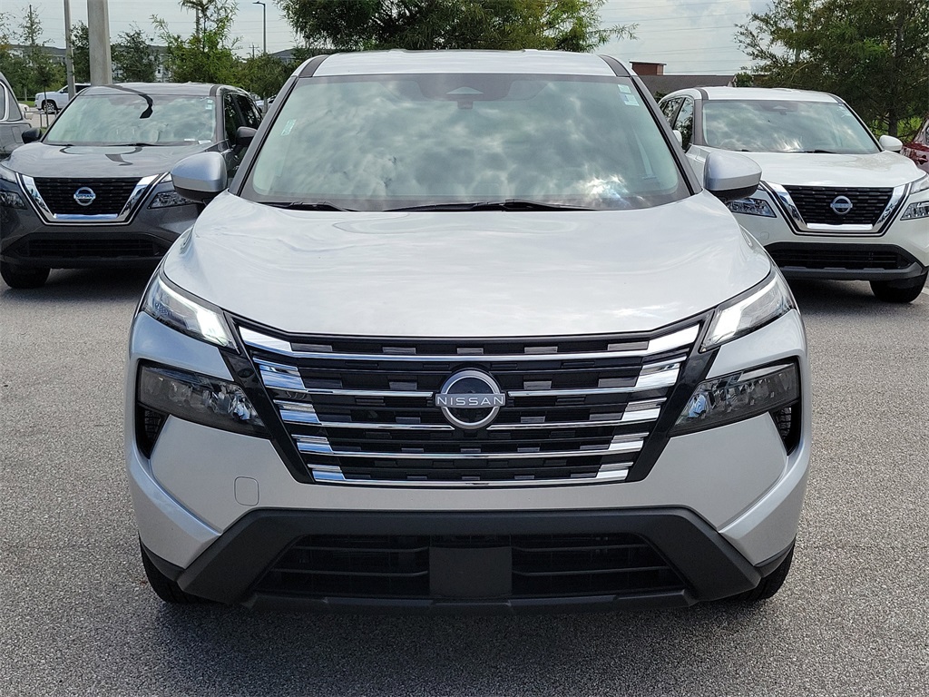 2024 Brilliant Silver Metallic Nissan Rogue SV FWD SUV