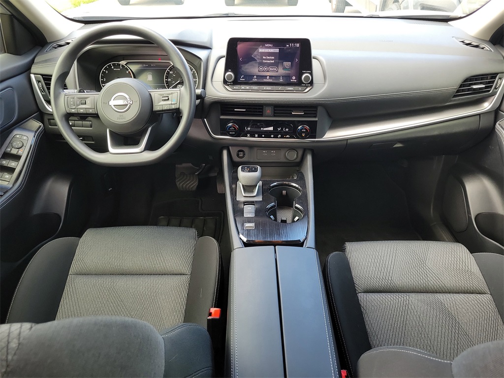 2024 Brilliant Silver Metallic Nissan Rogue SV FWD SUV