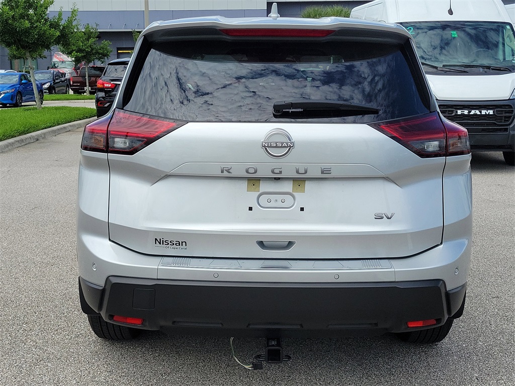2024 Brilliant Silver Metallic Nissan Rogue SV FWD SUV
