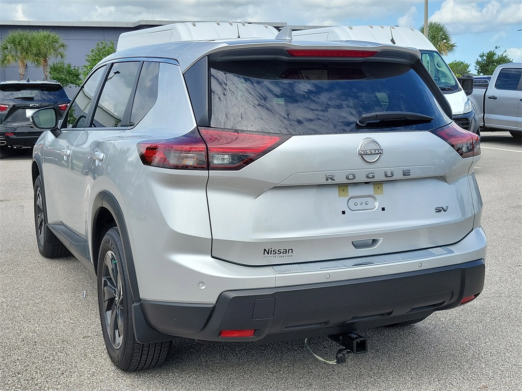 2024 Brilliant Silver Metallic Nissan Rogue SV FWD SUV