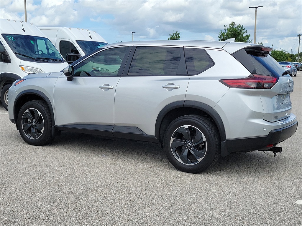 2024 Brilliant Silver Metallic Nissan Rogue SV FWD SUV